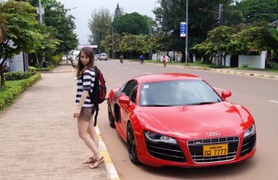 Nhiều siêu xe hàng đầu thế giới đều có mặt tại Lào.