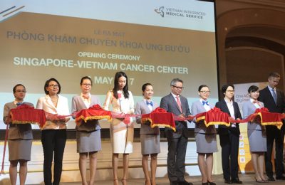 Phòng khám Ung bướu Singapore - Việt Nam (SVCC) chính thức khai trương.