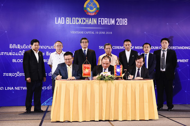 Lao Blockchain Forum 2018.