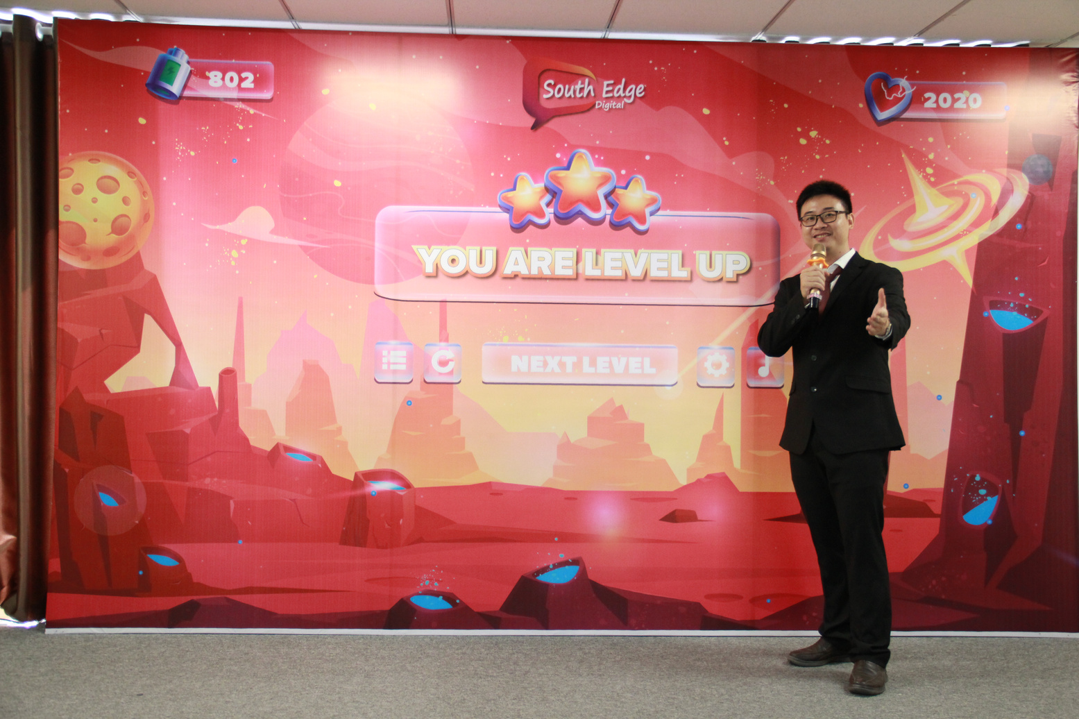 Anh Laevis Nguyễn – Giám đốc của Daisy Webs - một trong những thương hiệu hàng đầu của công ty South Edge, kiêm Chủ tịch Vietnam SEO Association (VSAS)